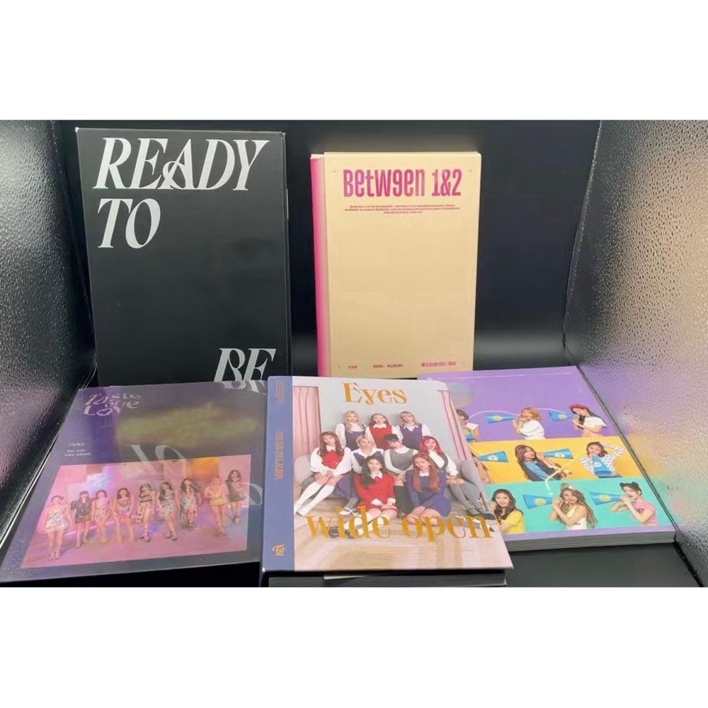 TWICE K-POP Official Album Collection Lot  5 Albums
